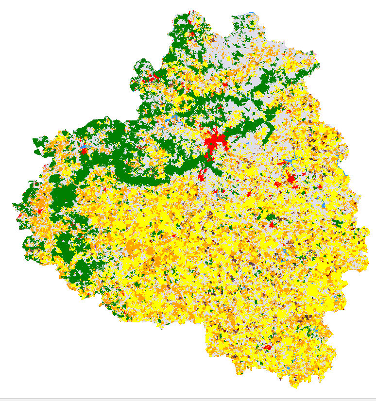 Crop Type Layer,
 Tula,
 April 2013